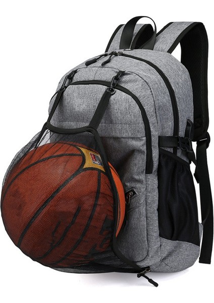 Erkek Spor Spor Çantası Basketbol Sırt Çantası Açık Eğlence Sırt Çantası Futbol Çantası Laptop Çantası Okul Çantası Siyah (Yurt Dışından) fiyatları