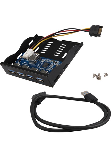 Usb3.0 Disket Ön Panel 3.5 Inç Disket Yuvası Için 4 Bağlantı Noktalı Ön Panel 19 Pin - 4 Bağlantı Noktası Usb3.0 Hub Genişletme I (Yurt Dışından)