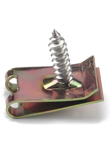 300 Adet Bronz Ton Bahar Metal Klip Otomatik Raptiye Klipleri Demir Somun Araba Kapı Paneli Spire Vida Tabanı U Tipi Klipler (Yurt Dışından) indirimleri