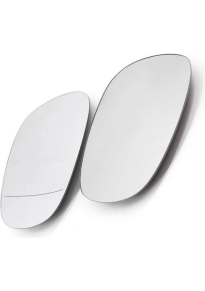 Uyumludur - E90 E92 E93 Yan Yan Ayna Camı Beyaz Isıtmalı Kör Nokta (Yurt Dışından) fiyatları