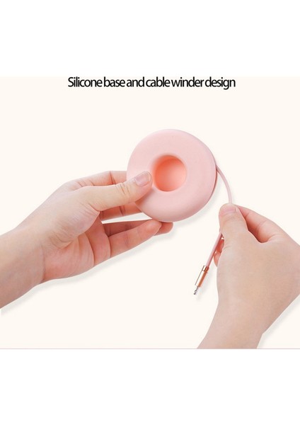 Taşınabilir El Fan Mini USB Kişisel Masa Masası 3 Hızlı Hava Soğutucu Açık Seyahat Için Gece Işık Tabanı Ile, Beyaz (Yurt Dışından) indirimleri