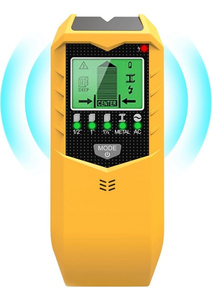 In 1 Elektrikli Çok Fonksiyonlu Saplama Dedektörü Ahşap Ac Tel Boru Metal Çiviler Için LCD Ekranlı Akıllı Saplama Sensörü (Yurt Dışından) fiyatları