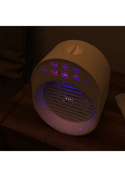 Hava Soğutucu Fan Mini Masaüstü Klima Gece Işığı ile USB Su Soğutma Nemlendirici Arıtma Beyaz (Yurt Dışından) fırsatları