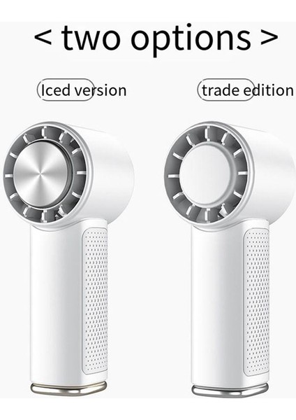 Taşınabilir El Fanı Mini Klima Fanı, 2000MAH USB Şarj Edilebilir, Beyaz, A (Yurt Dışından) fiyatları