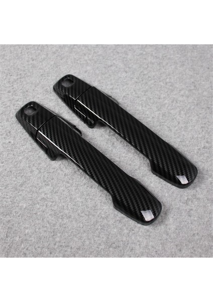 Spacia Custom MK53S 2023 2024 ile Uyumlu Araba Kapı Kolu Kapağı Trim Dış Aksesuarlar - Abs Karbon Fiber (Yurt Dışından)