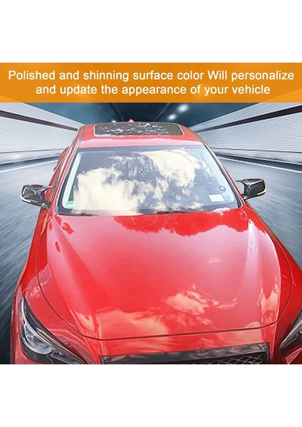 Karbon Fiber Kapı Dikiz Aynası Kapatma Kapakları Trim Değiştirme ile Uyumlu Q50 Q60 Q70 QX30 QX50 2014-2020 Aksesuarları (Yurt Dışından) modelleri