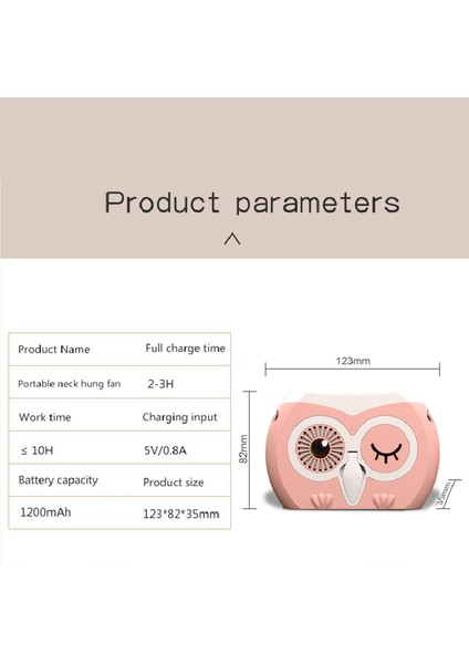 Kişisel Fan, Taşınabilir Küçük El Fanı, Şarj Edilebilir Masa Fanı, Masa Için Kordon USB Şarj Kablosu ile Boyun Fanı, Pembe (Yurt Dışından) fırsatları