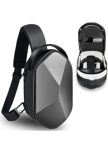 3 Elite Strap Sert Seyahat Saklama Çantası ile Uyumlu Taşıma Çantası Pico 4 ile Uyumlu Crossbody Sling Sırt Çantası (Yurt Dışından) fiyatları