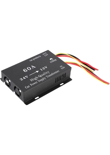Araba Kamyon Ses Güç Adaptörü Düşürücü 24V - 12V 60A Gerilim Azaltma Dönüştürücü (Yurt Dışından) indirimleri