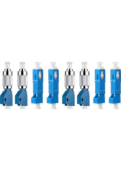 2x Fc Erkek - Lc Dişi Hibrit Optik Fiber Dönüştürücü Adaptör + Lc Dişi - Sc Erkek Hibrit Flanş, Optik Fiber Adaptör (Yurt Dışından)