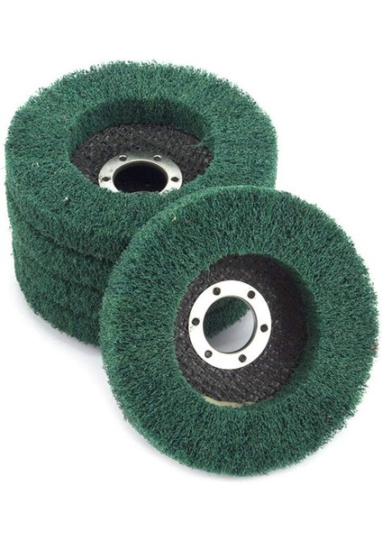 10 Adet Naylon Fiber Mop Taşlama Parlatma Parlatıcı Tekerlek Ovma Pedi Taşlama Diski Açı Öğütücü Için Metal Parlatıcı (Yurt Dışından)