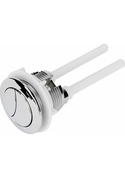 2 Adet Tuvalet Sifon Düğmesi 38MM Çift Düğmeli Anahtarın Yerini Alır Yuvarlak Düğme Tuvalet Sifon Düğmesi (Yurt Dışından)
