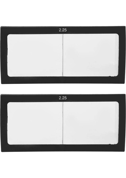 2x Ark Kaynak Büyüteç Lens Kaynakçı Ekran Kask Cam Diyoptri 2.25 Parlama Önleyici Kaynak Maskesi Gözlük (Yurt Dışından)