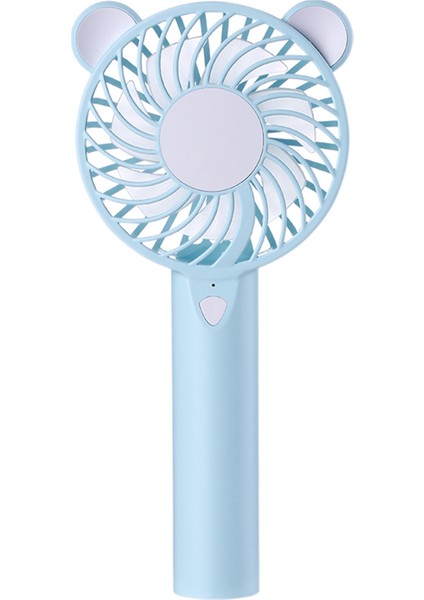 USB Mini Taşınabilir Fanlar, LED Stil Vanity Işıklı Mini El Fanı, Şarj Edilebilir Elektrikli Fan, Taşınabilir Kişisel Fan, Soğutma Fanı, Ayna Makyaj Işıkları Fanı (Mavi) (Yurt Dışından) fiyatları