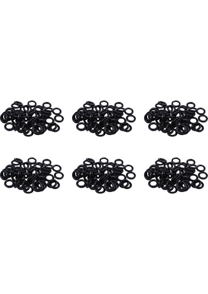 300 Adet Siyah Nitril Kauçuk O Ring Conta Pulları 12 mm x 2,5 mm x 7 mm (Yurt Dışından)