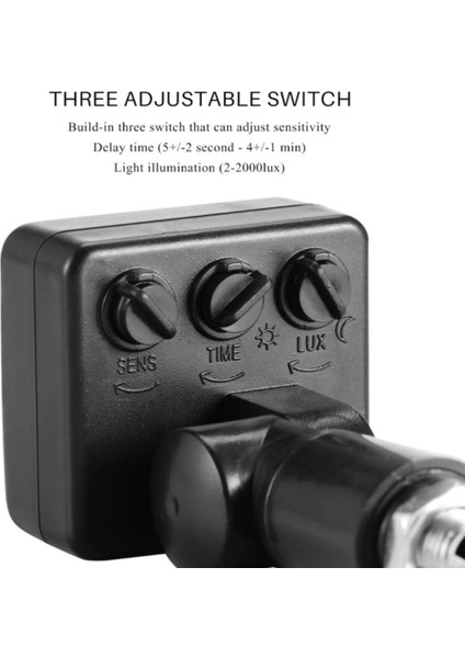 Организаторы,2x 220 V Mini Insan Vücudu Kızılötesi Sensör Kızılötesi Vücut Sensörü Anahtarı LED Projektör Pır Hareket Sensörü Ayarlanabilir Siyah (Yurt Dışından) fırsatları