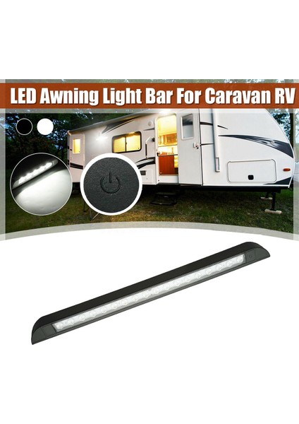 18 LED Tente Işığı 12V 24V Su Geçirmez 506MM Şerit Lamba Karavan Karavan Tekne (Yurt Dışından)