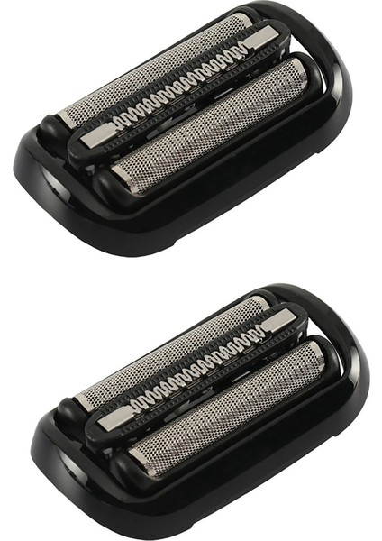 2x Braun 53B Serisi 5-6 50-R1000S 50-B1300S 50-R1320S 50-R1300S 50-M4000CS Jilet Için Elektrikli Tıraş Makinesi Kafasını Değiştirin (Yurt Dışından)