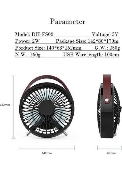Yaz Soğutma Fanı Ev Masaüstü Klima Vantilatör 3 Bıçaklı USB 140MM Büyük Boy Siyah (Yurt Dışından) modelleri