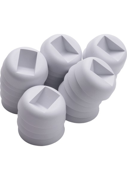 Para Gösterimi Kutusu - 60'lı Set 3D Yüzen Çerçeve Ekran Tutucusu, Mücadele Paraları, Madalyonlar, Takılar, Beyaz Için Standlı (Yurt Dışından)
