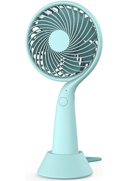 Soğutucu Mini El Fanı USB Şarj Kişisel Masa Fanları Şarj Edilebilir Taşınabilir Ofis Açık Seyahat Enerji Mavi (Yurt Dışından) fiyatları