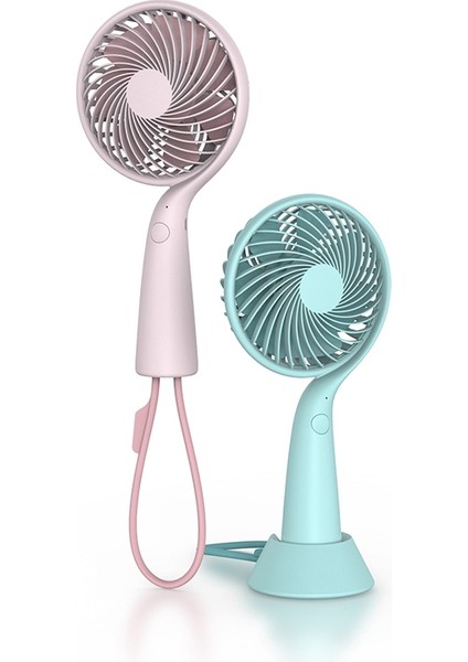 Soğutucu Mini El Fanı USB Şarj Kişisel Masa Fanları Şarj Edilebilir Taşınabilir Ofis Açık Seyahat Enerji Mavi (Yurt Dışından) fırsatları