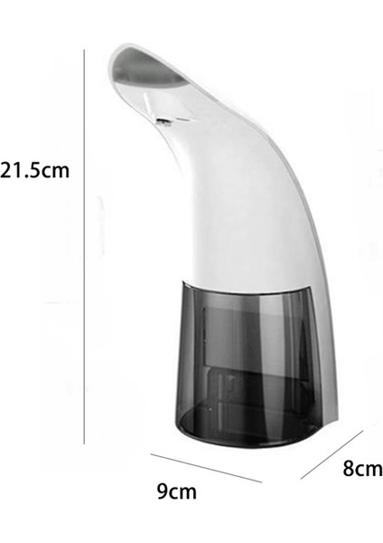 Sabunluk Pressiz Otomatik Eller Serbest Sabun Losyonu Dağıtım Kızılötesi Hareket Sensörü Mutfak ve Banyo Için (Yurt Dışından)