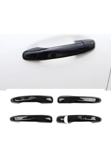 Ce Gla Glc Sınıfı W247 2022 ile Uyumlu Araba Kapı Kolu Kapak Trim Dekor Etiket Aksesuarları, Siyah (Yurt Dışından) fiyatları