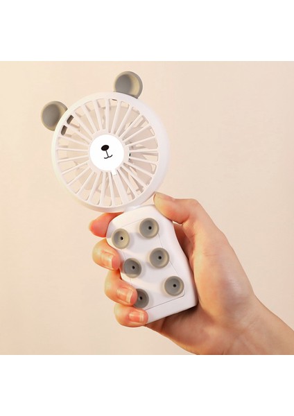 Mini El Fanı, Kişisel Taşınabilir Masa Arabası Masa Fanı Sevimli Küçük Soğutma Ofis Odası Açık Ev Seyahat Için Katlanabilir Elektrikli (Beyaz) (Yurt Dışından) modelleri