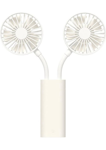 Küçük El Fanı,çift Kafalı Fan,2'si 1 Arada Çok Amaçlı Fan,mini Kişisel Fan,3 Hız Ayarlanabilir,seyahat Için,beyaz (Yurt Dışından)