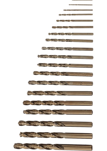 19 Adet 1-10MM Hss M35 Kobalt Büküm Matkap Ucu Seti Metal Ahşap ile Uyumlu Alet Takımı Seti Parçaları Aksesuarları (Yurt Dışından) fiyatları