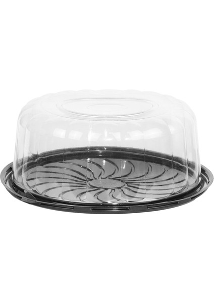 Plastik Pasta Kabı 26 cm - 50 Adet