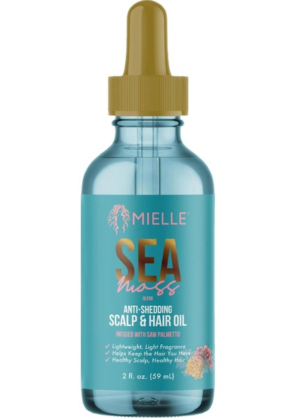Sea Moss Anti-Shedding Saç ve Saç Derisi Yağı 59ML