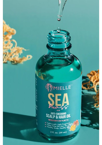 Sea Moss Anti-Shedding Saç ve Saç Derisi Yağı 59ML modelleri