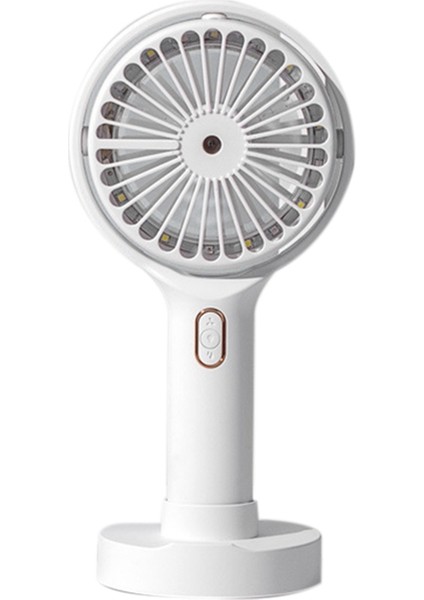 Ev Için Taşınabilir El Mini Fan Şarj Edilebilir Klima Masa USB Fanlar Dahili Pil Beyaz (Yurt Dışından) indirimleri