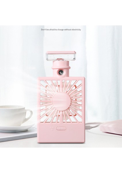 Taşınabilir Su Buharlı Vantilatör Elektrikli USB Şarj Edilebilir El Mini Soğutma Klima Nemlendirici Ev Için, Siyah (Yurt Dışından) fırsatları