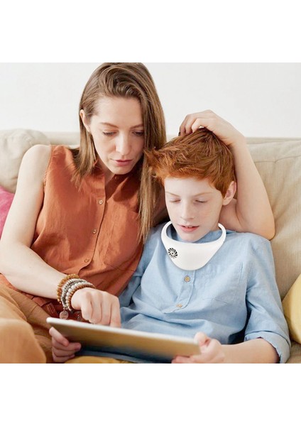 360 Derece Spor Hayranları Dış Mekan Giyilebilir Asılı Soğutma Için Taşınabilir Bladeless USB Boyun Fanı Hava Soğutucu - Gri (Yurt Dışından) fiyatları