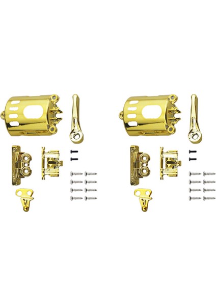 2x Clipper Modifiye Kabuk Saç Kesme Makinesi Konut Kapağı Wahl Yedek Aksesuar 8148 8591 Kiti Altın (Yurt Dışından)