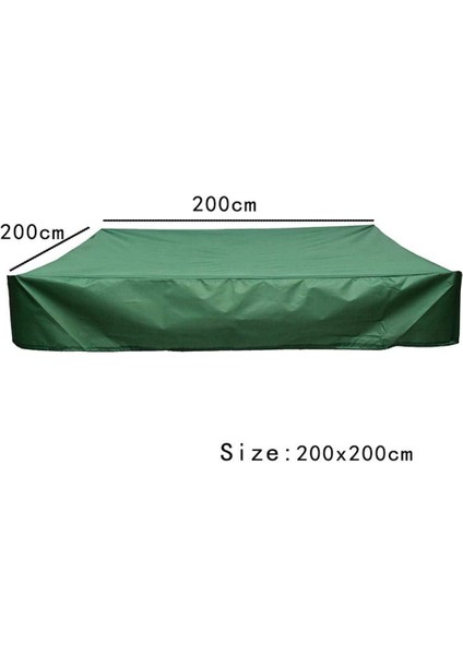 210D Ox Uyumlu Kumaş Kum Çukuru Kapağı Toz Geçirmez Su Geçirmez Açık Bahçe Çocuk Oyuncağı Kum Havuzu Havuz Kapağı (Yurt Dışından) fiyatları