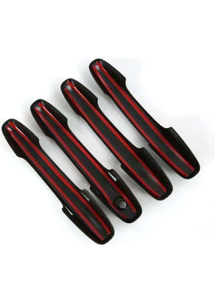 Focus ile Uyumlu 2019 2020 Karbon Fiber Renkli Kapı Kulp Kılıfı Trim Dekorasyon Çerçevesi 2 Akıllı Delikli Araba Aksesuarları (Yurt Dışından) fırsatları