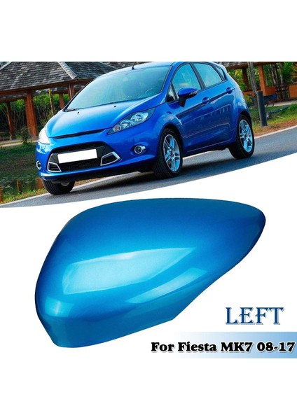 1 Çift Kanat Kapı Dikiz Aynası Kapağı Yan Ayna Kapağı Fiesta Mk7 2008-2017 ile Uyumlu Mavi (Yurt Dışından) modelleri
