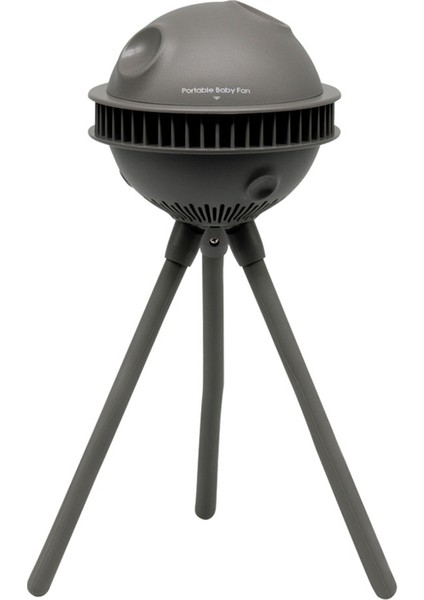 Bebek Arabası Fanı, Esnek Tripodlu 3 Hızlı Taşınabilir Klipsli Fan, 60° Döndürülebilir Kumandalı El Tipi Gri-Siyah (Yurt Dışından) indirimleri