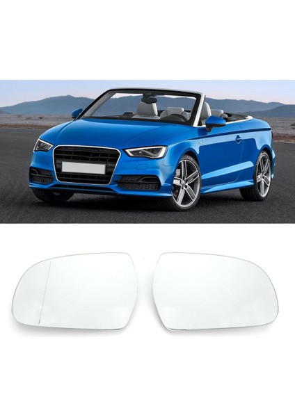 Araba Dikiz Kanat Ayna Cam Isıtmalı Arka Plaka Camı ile Uyumlu-A4 S4 B8 A5 S5 2008-2009 8K0857535F 8K0857536F (Yurt Dışından) fiyatları