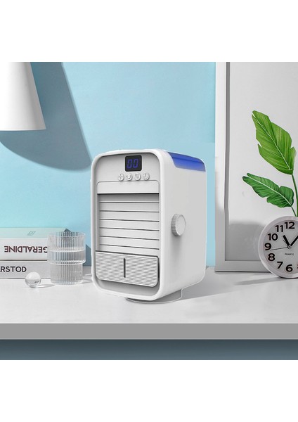 Mini USB Taşınabilir Hava Soğutucu Fan Klima Işık Masaüstü Ofis Yatak Odası Için Soğutma Nemlendirici Arıtma (Yurt Dışından) modelleri