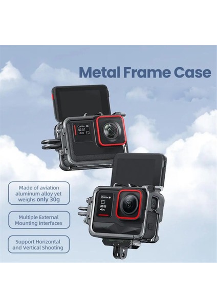 Aksiyon Kamerası Koruyucu Kılıf Çerçevesi Kafesi ve / Pro ile Uyumlu Hızlı Çıkarılabilir Kılıf Montaj Adaptörü (Yurt Dışından) modelleri