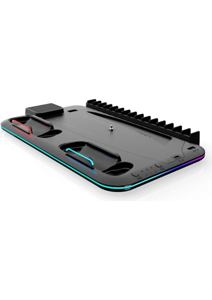 S2000 Rgb Dikey Stand, Yeni Ince/soğutma Istasyonu Dizüstü Bilgisayar Sınıfı Soğutucu Şarj Cihazıyla Uyumlu (Yurt Dışından)