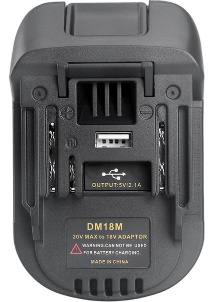 DM18M Pil Adaptörü DM18M Alet Dönüştürücü, Pil Adaptörüyle Uyumlu ve Dönüştürme ile Uyumlu (Yurt Dışından)