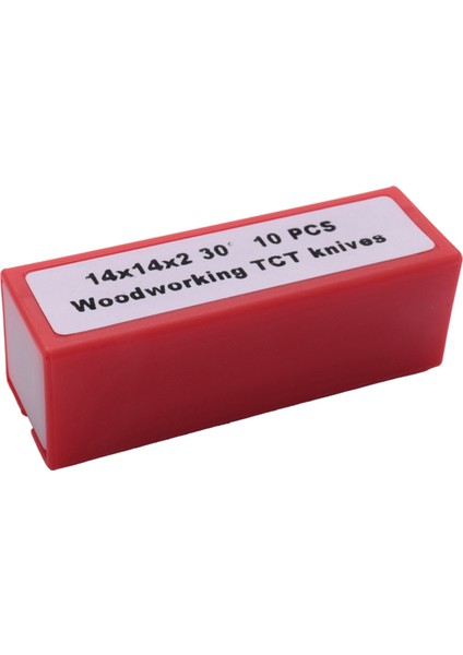 40 Adet Ahşap Torna Karbür Uç Bıçakları Freze 30 Derece Torna Keski Yedek Bıçak 14X14X2MM (Yurt Dışından)