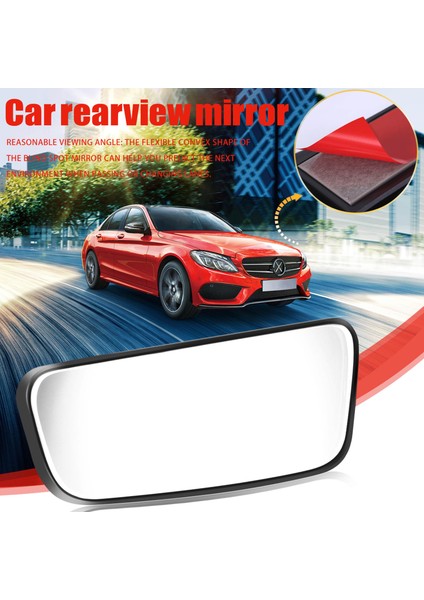 Araba Dikiz Aynası 360 Derece Ayarlanabilir Cam Araba Dikiz Aynası Yardımcı Geniş Açılı Dikiz Aynası (Yurt Dışından) fiyatları