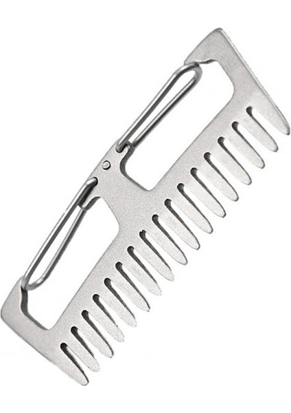 Titanyum Mini Patlama Tarak Saç Tarağı Mini Anti-Statik Titanyum Taşınabilir Asılı Toka Tarak Açık Seyahat ile Uyumlu (Yurt Dışından) modelleri